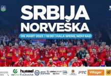 СРБИЈА – НОРВЕШКА – подржи Орлове у Новом Саду