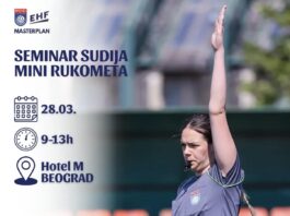 Семинар судија мини рукомета у Београду